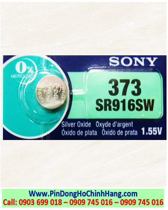 Sony 373; Pin Sony SR916SW